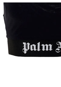 Logo Sports Bra - Black