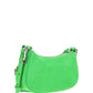Le Cagole Mini Purse With Chain Crocodile Embossed - Green