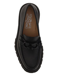 Moccasin With Gancini Ornament - Black