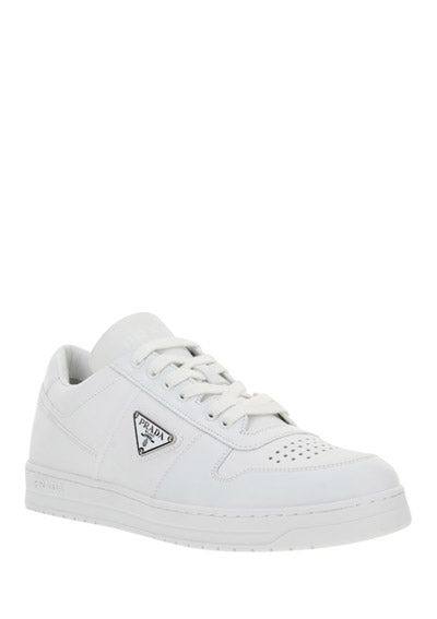 Downtown Leather Sneakers - White
