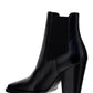 Theo Chelsea Boots in Smooth Leather - Black