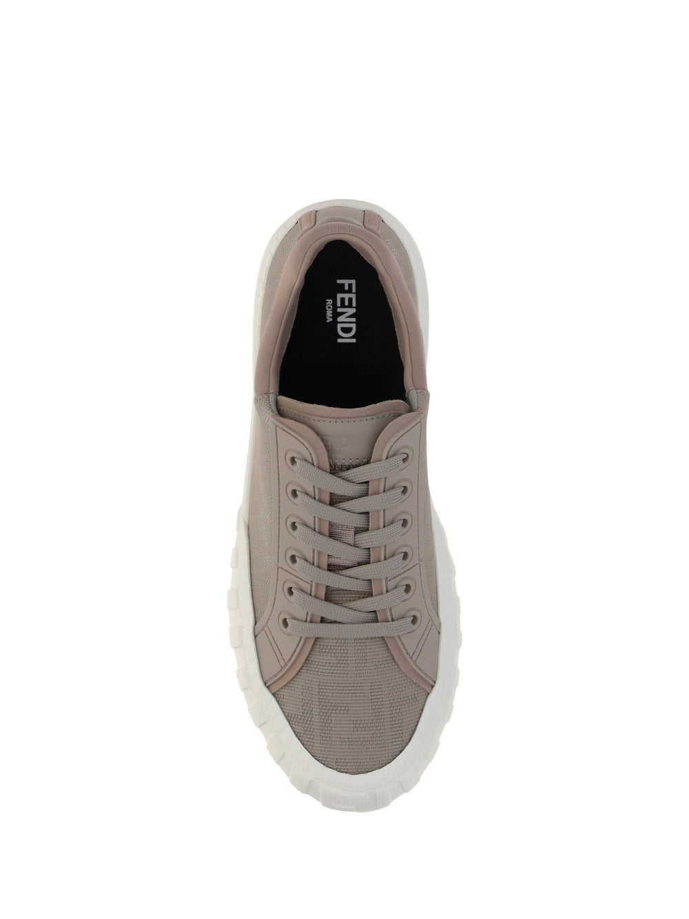 Fendi Force Low-Top Sneakers - Gray