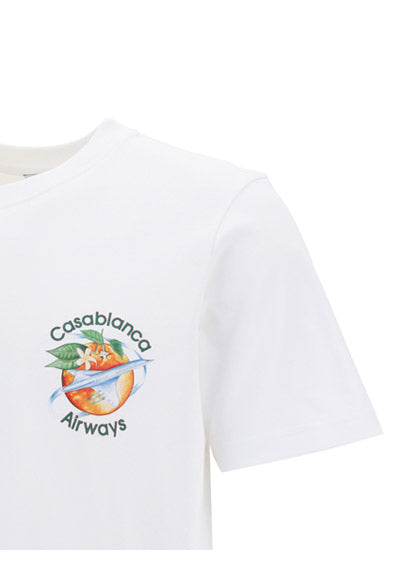 Casablanca Airways T-Shirt - White