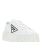 Nylon Gabardine Sneakers - White