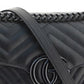 GG Marmont Small Shoulder Bag - Black