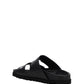 Logo Sandals - Black