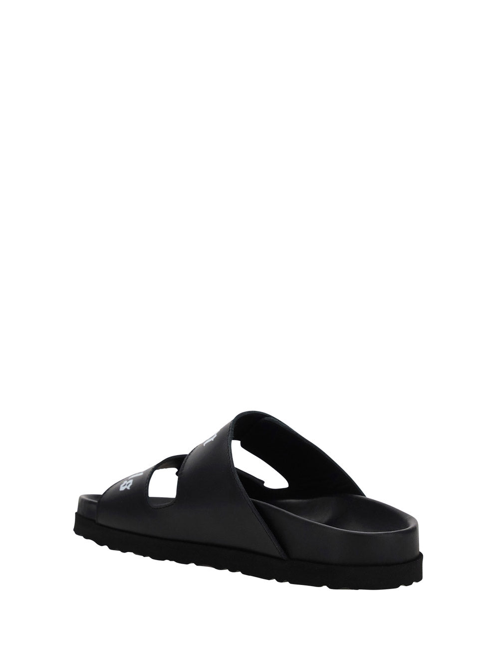 Logo Sandals - Black