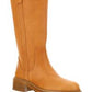 Edith Winter Boot In Vegetal Calfskin - Tan