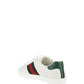 Ace Leather Sneakers - White / Green