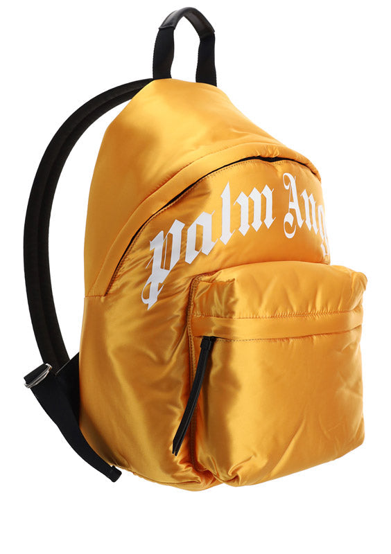 Curved-Logo Backpack - Orange