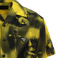 Short-sleeved Printed Re-Nylon Shirt - Yellow