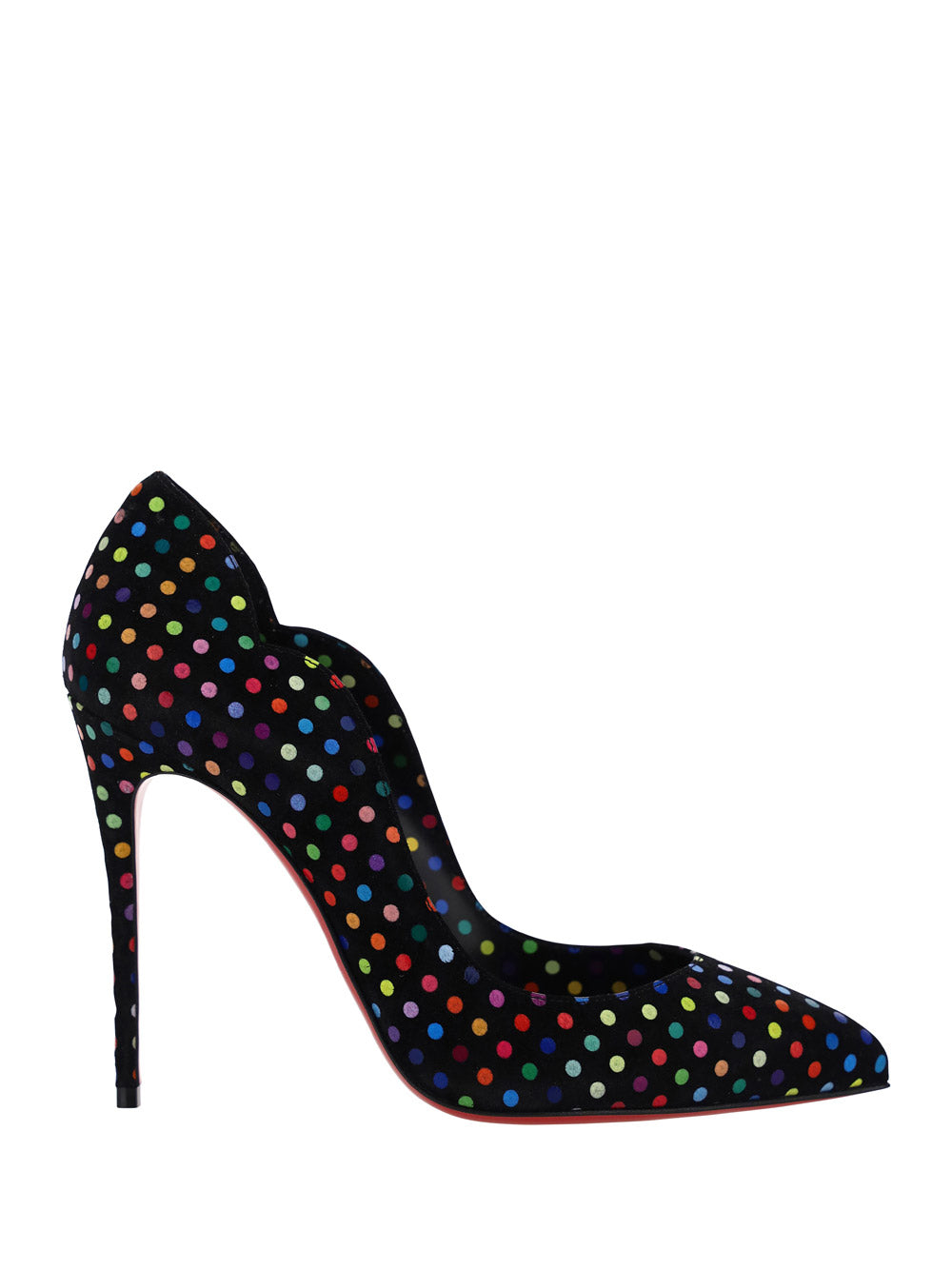 Hot Chick Pump Polka-Dot - Black / Multi