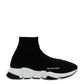 Speed Recycled Knit Sneaker - Black