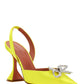 Rosie Sling Satin Pump - Yellow