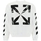 Caravaggio Arrows Sweatshirt -  White