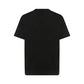 Logo Print Cotton Oversized T-shirt - Black
