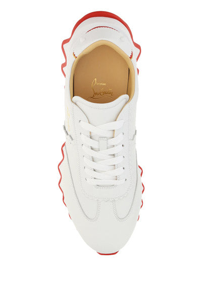 Loubishark Sneakers - White / Red