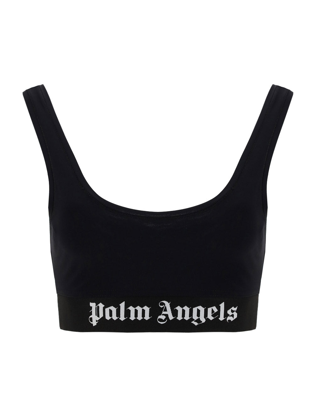 Logo Sports Bra - Black