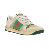 Screener GG Sneakers - Green/Beige