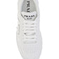 Perforated Leather Sneakers - White.