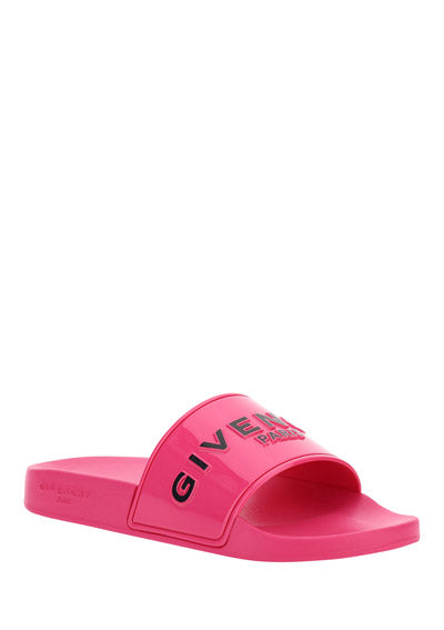 Flat Sandals - Neon Pink
