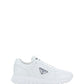 Prada PRAX 01 Re-Nylon and Brushed Leather Sneakers - White