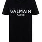 Eco-designed Cotton T-shirt With Logo Print - Black