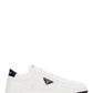 Leather Sneakers - White