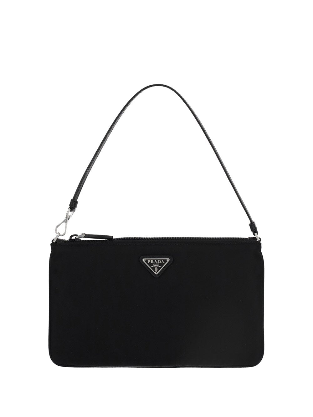 Re-Nylon Shoulder Pouch - Black