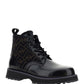 Leather Biker Boots - Black