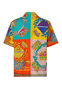 Royal Rebellion Silk Shirt - Multi