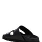 Logo Sandals - Black