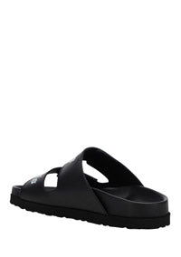 Logo Sandals - Black