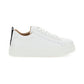 Lauren Smooth Leather Sneakers - White