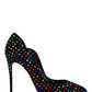 Hot Chick Pump Polka-Dot - Black / Multi