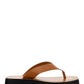 Ginza Leather Sandals - Tan