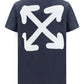 Graphic-Print Arrows T-Shirt - Navy
