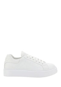 Prada Macro Leather Sneakers - White.
