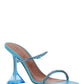 Gilda Crystal Sandals - Aqua Blue
