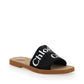 Woody Mule Sandals - Black.
