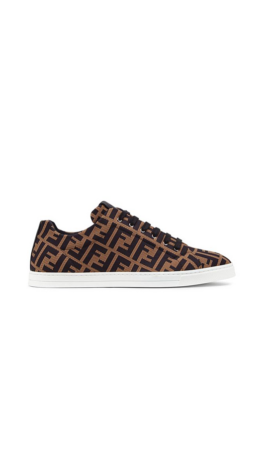 FF Tech Fabric Sneakers - Brown