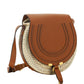 Small Marcie Cross-Body Basket - Brown