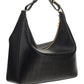 Moon Cut Out bag in 4G Coated Canvas - Black