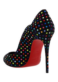 Hot Chick Pump Polka-Dot - Black / Multi