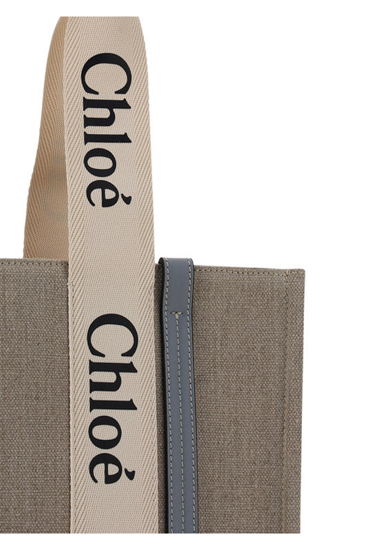 Medium Woody Tote Bag - Divine Grey