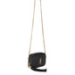 Lou Mini Bag In Quilted Grain De Poudre Embossed Leather - Black