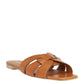 Tribute Flat Sandals - Tan