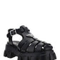Monolith Rubber Sandals - Black
