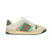 Screener GG Sneakers - Green/Beige