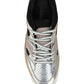 Men's Gucci Basket Sneakers - Silver